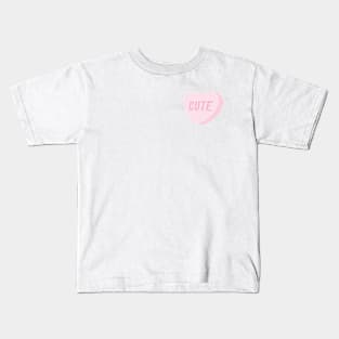 Cute Candy Heart Kids T-Shirt